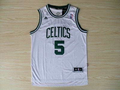 Maillot De Basket Boston Celtics Kevin Garnett Tissus Sportif Fans Edition Blanc